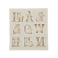 thumbnail image 3 of Halloween alphabets Silicone Fondant Mold Cake Decorating Tool Chocolate Mould, 3 of 5
