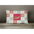 thumbnail image 3 of Carolines Treasures CK5527PW1216 Garden Snail Canvas Fabric Decorative Pillow, Red, 12H x16W, multicolor, 3 of 3
