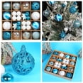 thumbnail image 3 of Christmas Ball Decoration Christmas Tree Decoration Shatterproof Christmas Tree Decoration Lanyard Multicolor Party Decoration Ornament Ball Decoration Pendant, 3 of 5