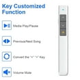 thumbnail image 7 of GJX 2026 New Usb Presentation Clicker Wireless Presenter Remote Powerpoint Clicker for Macbook/Hp Elitebook for Office, Classroom, Meeting, Conference, Training, 7 of 7