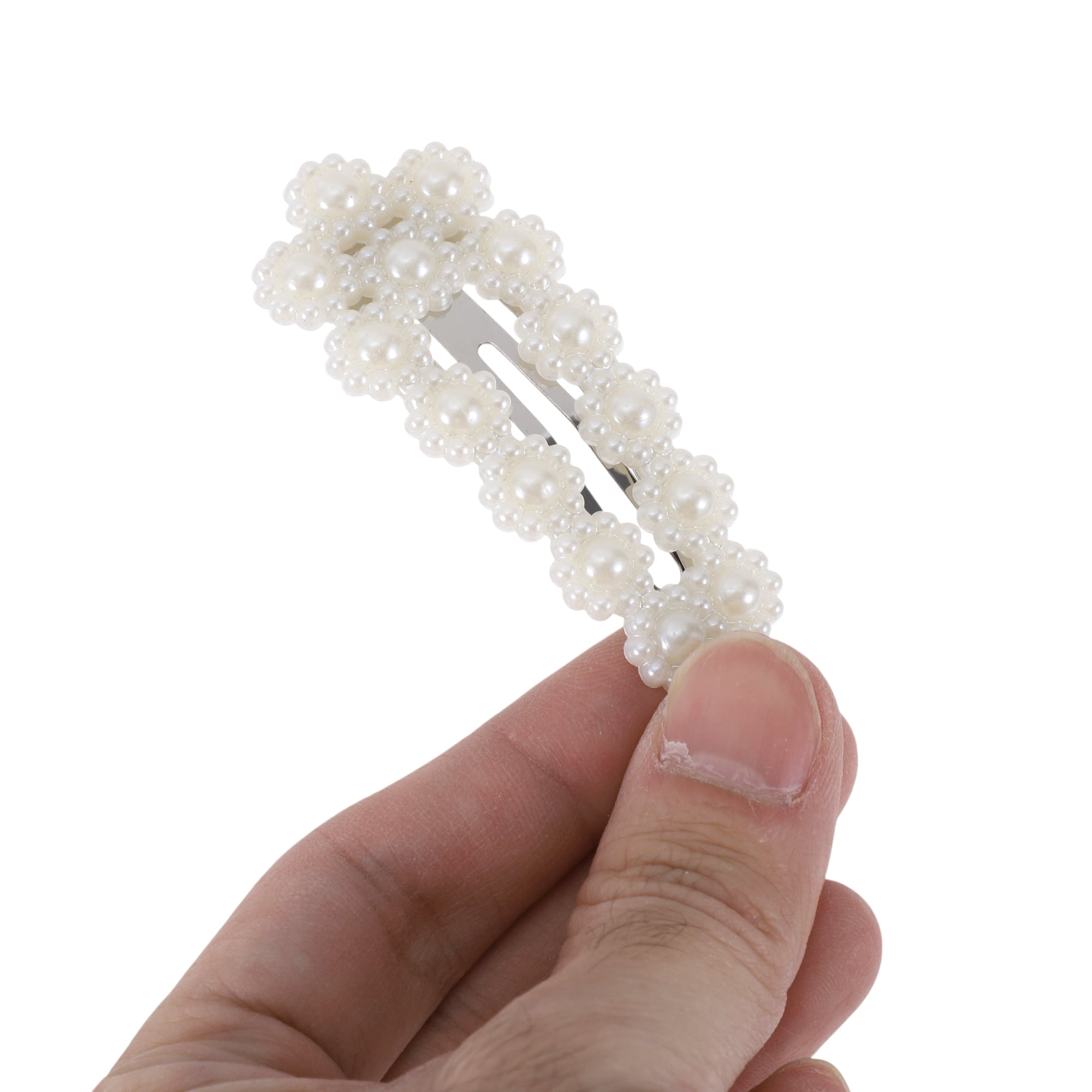 Unique Bargains 5Pcs Hair Clips Practical Hair Accessories Multiple Styles Faux Pearl