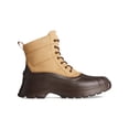 thumbnail image 2 of SPERRY Mens Beige Mixed Media Waterproof Pull Tab Cushioned Lightweight Round Toe Lace-Up Duck Boots 12 M, 2 of 4