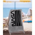 thumbnail image 2 of NASA Worm Logo Stripes Officially Licensed Beach Towel 30' X 60', 2 of 6