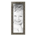 thumbnail image 2 of ArtToFrames 7" x 19" Silver Picture Frame, 7x19 inch Silver Wood Poster Frame (WOM-4993),  Pack, 2 of 7
