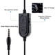 thumbnail image 3 of Audífonos para juegos con cable de 3,5 mm con micrófono para PS4 Xbox One PC (rojo) Likrtyny  Para estrenar, 3 of 9