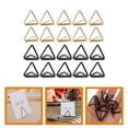 thumbnail image 3 of Shisuyan 30Pcs Small Paper Clips Picture Clips Gold Aluminum Alloy for Home Use, 3 of 9