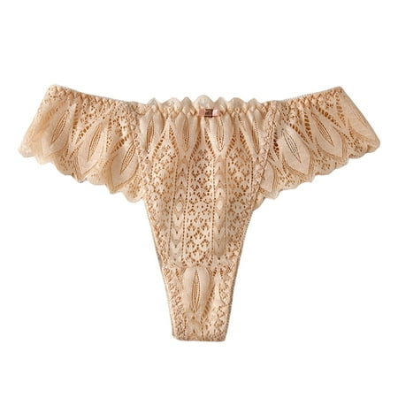 

Womens Underwear Tummy Control Custom Letter Logo Low Waist Striped Tangas No Show Bikini Custom Thongs Cotton Thong Panties 3 Pack