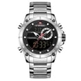 thumbnail image 1 of Reloj NAVIFORCE Deportivo de Lujo Resistente al Agua - Plata, 1 of 4
