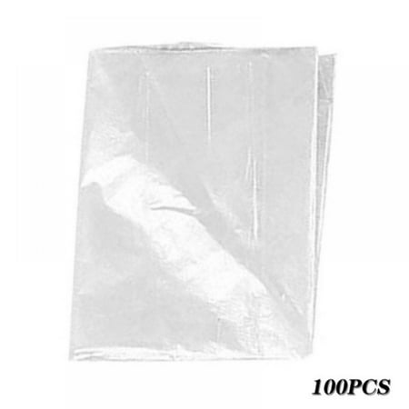 

Xinhuaya 100PCS Thicken Disposable Plastic Apron Waterproof Adult Hairdresser Barbecue Baking