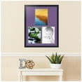 thumbnail image 2 of ArtToFrames Collage Photo Picture Frame with 3 - 9x12" Openings, Framed in Black with Grape and Black Mats (CDM-3926-82), 2 of 8