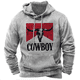 thumbnail image 3 of Nueva sudadera con capucha para hombre, sudadera con capucha con estampado de vaquero en 3D, camisetas de gran tamaño para hombre, ropa holgada vintage de Yellowstone para hombre, 3 of 5
