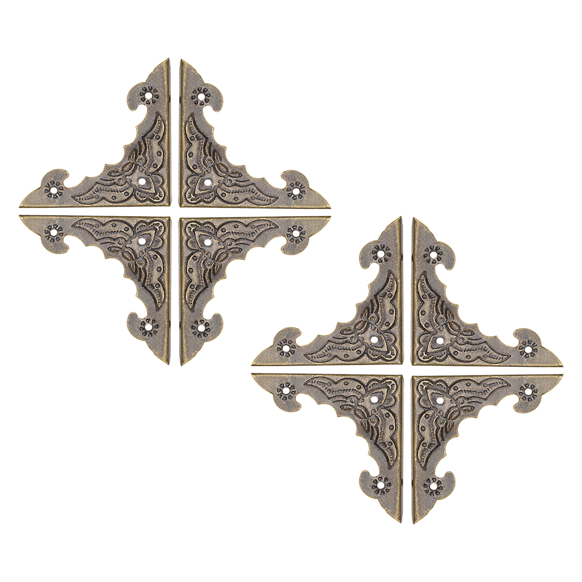 Metal Desk Corner Protectors Table Edge Cover Guard 40 x 40 x 4mm