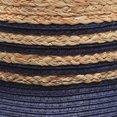 thumbnail image 5 of MIRMARU Summer Trilby Short Brim Sun Straw Fedora Hat Cap with Color Striped., 5 of 5