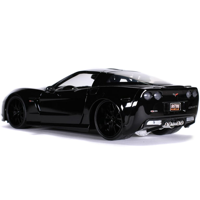 Jada Bigtime Muscle Series: 2006 Chevy Corvette Z06 (Black) 1/24