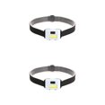 thumbnail image 4 of Eigraketly Antorcha de cabeza Accesorios de senderismo ligeros Suministros de camping multicolores Dispositivo de iluminación de faros LED Mini faros Blanco 2piezas Eigraketly CBP023484, 4 of 6