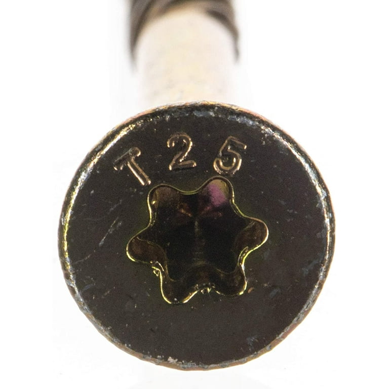 Midwest Fastener MF30515 12 x 3 Star Drive Interior Yellow Zinc