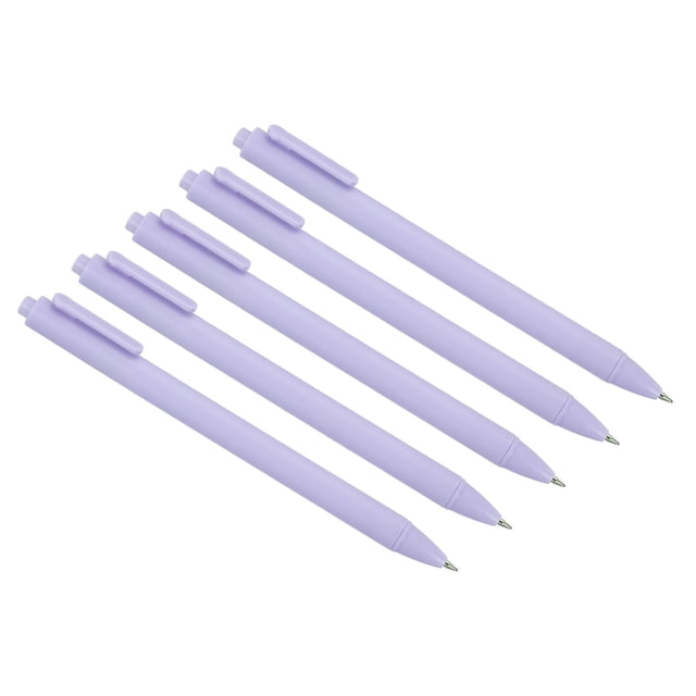 Uxcell Black Gel Pens,20Pcs Fine Point Grey,0.5mm Roller Ball 145mm Gel Ink Pens