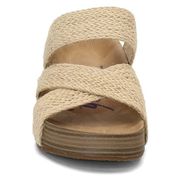 Women's Flip Flops, Outdoor Thick Bottom Wedge Slides Shoes, Outdoor  Non-Slip Beach Slide Sandals, for Women (Color : 1 Double/A, Size :  EU:37/US:7.5) : : Clothing, Shoes & Accessories