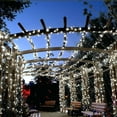 thumbnail image 6 of Huiyi Solar Christmas Light String, 100M 1000 LED Outdoor Light String 8 Modes Waterproof Solar String Lights for Trees Patio Fence Party Christmas Decor, 6 of 9