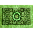thumbnail image 1 of Ahgly Company Indoor Rectangle Abstract Green Modern Area Rugs, 7' x 9', 1 of 4
