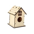 thumbnail image 2 of Nido de pájaro DIY caja de nido de pájaro de madera nido colgante de jaula de pájaros para la de manualidades, ejercicio de coordinación de DYNWAVEMX Casa de pájaros, 2 of 8
