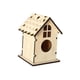 thumbnail image 2 of Casa de pájaros de madera sin terminar DIY jaula de pájaros sin montar para niñas y niños para construir y pintar, ejercitar la coordinación mano-ojo Cola Casa de pájaros, 2 of 8
