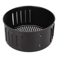 thumbnail image 4 of LEFU for Air Fryer Basket 2.6L Non-Stick Cast Iron Baking Tray Kitchen Cooking Tool for All Types of Air Fryers Dishwasher Safe Easy Clean Bread Cake Roasting, 4 of 9