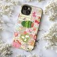 thumbnail image 5 of Cute Worm Collage Phone Case, Colorful Nature and Animal Illustrations iPhone Cover, Whimsical Artistic Protective Case for iPhone 17 16 15 14 13 12 11 Pro Plus Mini, 5 of 6