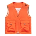 thumbnail image 5 of Paiwinds Women's Sleeveless Utility Vest with Multi Pockets - Lightweight V-Neck Zipper Outdoor Work Vest for Hiking, Photography, Travel - Casual Summer Tank Top, 5 of 5