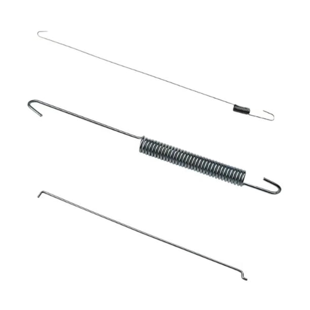 Resorte de retorno del acelerador del carburador del automóvil, varilla del regulador ajustable de metal plateado