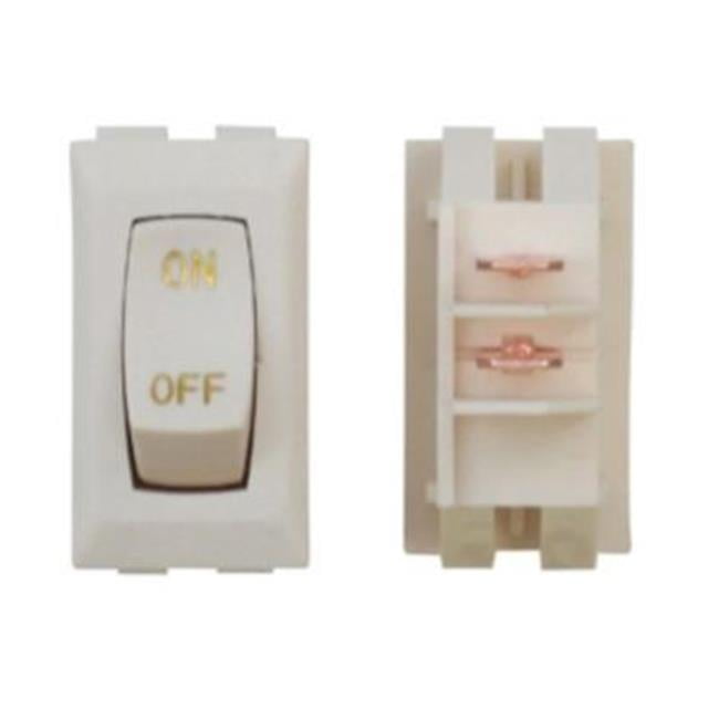 B180U315GC 12V Labeled On & Off Switch - Ivory - Walmart.com