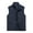 Dark Blue, variant on Men's Lightweight Vest Sleeveless Outdoor Work Jacket for Travel Hiking Running Khaki
