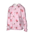 thumbnail image 2 of Haiem Floral Strawberr UPF 50+ Fishing Shirts for Men Long Sleeve UV Sun Protection Hoodie Non-Mask Outdoor Hiking Shirts, 2 of 8