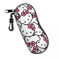 thumbnail image 1 of Hello Kitty Face Glasses Case Anti-Fall Kawaii Cartoon Sunglasses Storage Box Anti-Pressure Eye Contacts Case Loveliness, 1 of 7