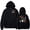Black, variant on Halloween Hoodie for Women Sweatshirt with Pockets Long Sleeve Fashion Casual Hooded Sweatshirt Tops