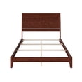 thumbnail image 4 of Portland Queen Solid Wood Foundation Bed in Walnut, 4 of 12