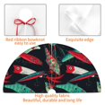 thumbnail image 7 of Cauagu 30" Christmas Tree Skirt Fishing Lure Pattern Christmas Tree Decorations Tree Mat for Xmas Decorations Occasion Holiday Home Decor -30", 7 of 7