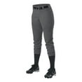 thumbnail image 2 of Alleson Athletic B36985095 Womens Crush Knicker Pants, Charcoal - Large, 2 of 2