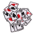 thumbnail image 4 of Embroidery Cloth Patch, Playing Card Applique Heat Sealed Adhesive Backing  For Curtains, 4 of 8