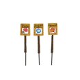thumbnail image 1 of Studio M Miniature Fairy Garden Flower Markers - Set of 3, 1 of 2