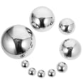 thumbnail image 4 of 9 Uds. De media bola de acero inoxidable pulido espejo medio globo de mirada hueco media bola de Metal flotante, 4 of 6