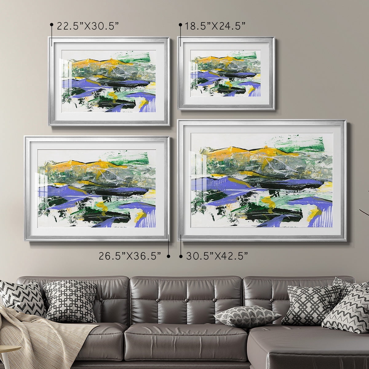 Silent Mountain III Premium Framed Print - Ready to Hang