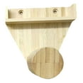 thumbnail image 2 of koolsoo Billiards Triangle Wall Mounted Storage Rack Lightweight 12x12cm Accessories Wood Color, 2 of 9