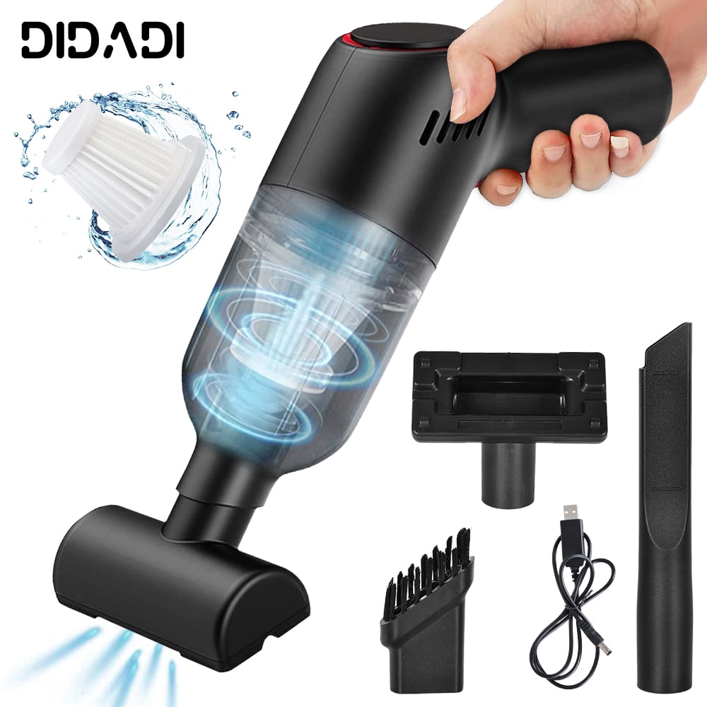 DIDADI Wireless Handheld Car Vacuum Cleaner with USB Rechargeable, 120W
