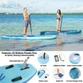 thumbnail image 2 of SereneLife Inflatable Stand Up Paddle Board (6 Inches Thick) with Premium SUP Accessories & Carry Bag | Wide Stance, Bottom Fin for Paddling, Surf Control, Non-Slip Deck | Youth & Adult Standing Boat, 2 of 4