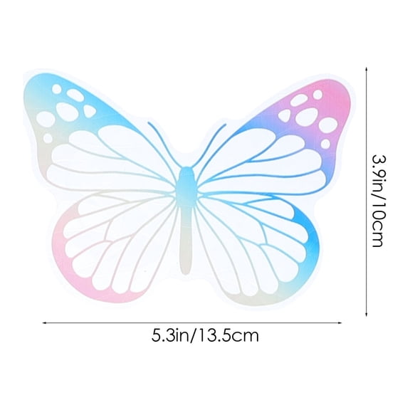 NICEXMAS 1Set Lovely Anti Collision Window Cling Sticker for Living Room and Bedroom Decor