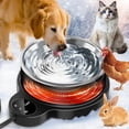 thumbnail image 1 of Comedero calefactable para mascotas LQTTEK de 50 oz de acero inoxidable para exterior, 1 of 8