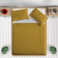 thumbnail image 4 of IR Imperial Rooms 3 Piece Quilt Set Chevron Bedding Microfiber Soft Bedspread with 2 Pillow Shams Ochre Queen, 4 of 12