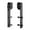 A01 Roller, variant on 2 Pcs Black Rustic Carbon Steel Sliding Wood Barn Door Hardware Hanger Roller ,Smooth Sliding