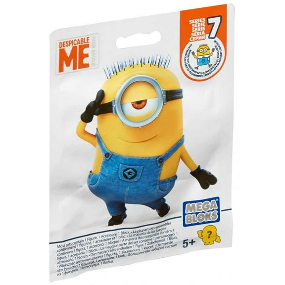 Mega Bloks Despicable Me Mystery Minions Series 7 Action Figures